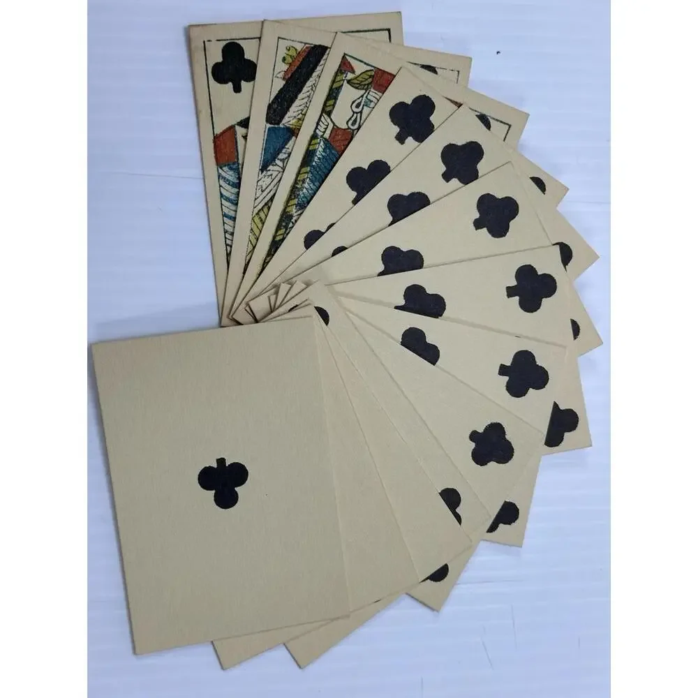 VINTAGE I. HARDY CARD MAKER TO‎ HIS MAJESTY GREAT MOGUL PLAYING CARDS FACSIMILE